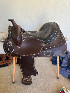 16” western saddle FQHB